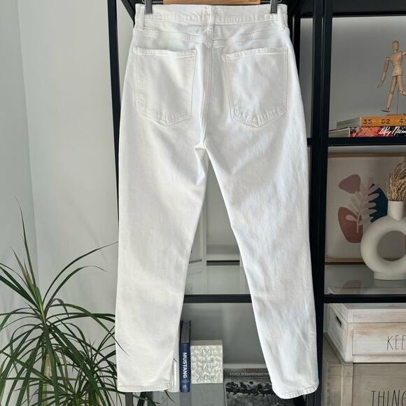 Agolde Nico White Ultra High Rise Slim Fit Button Fly Jeans Women’s Size 29 - Picture 5 of 13